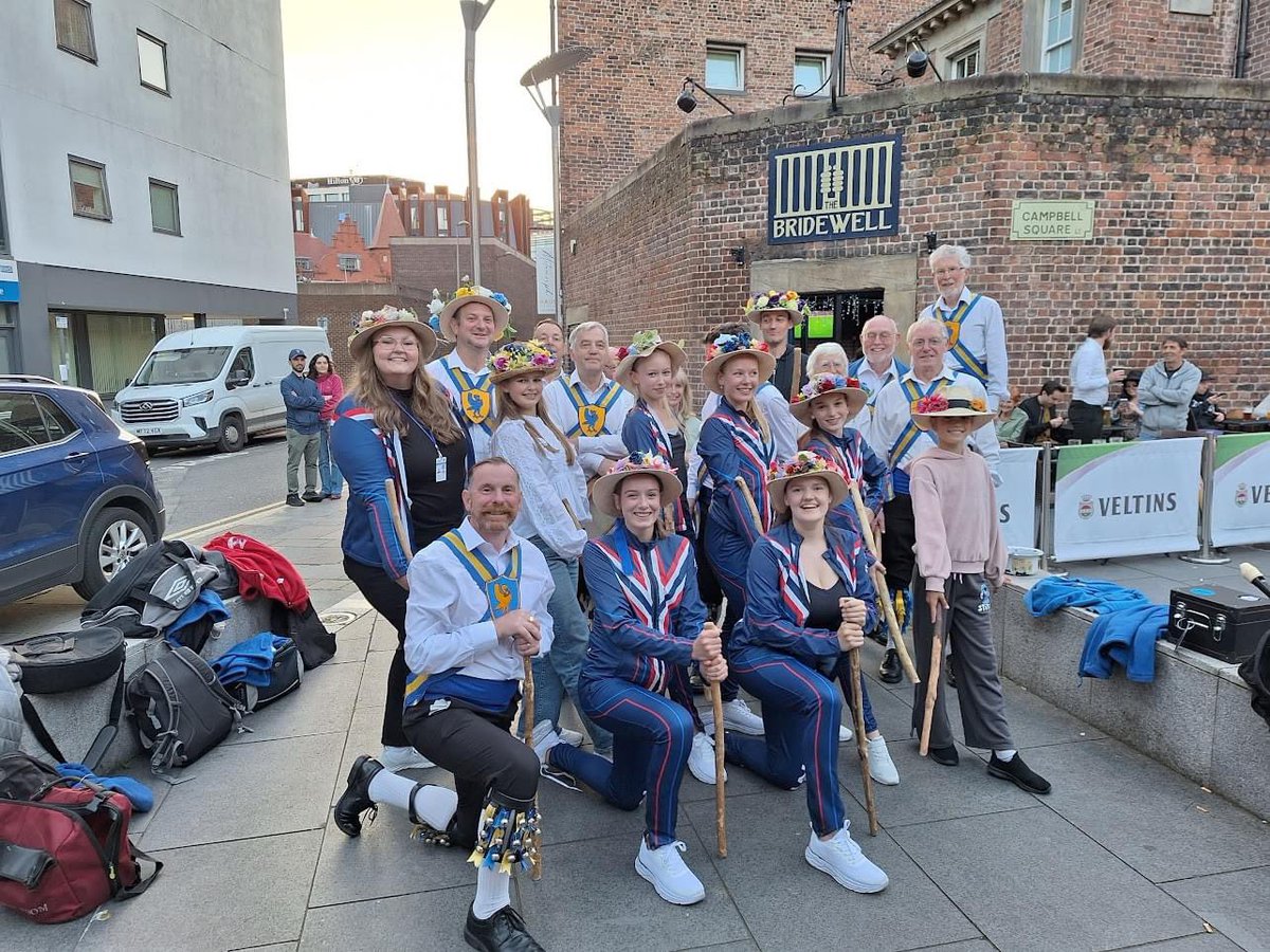 This time next year, this could be you! Well perhaps not a member of the Norwegian Baton Twirling team but certainly a Morris dancer. Come give it a go, Sunday 3 September <a href="/StoryhouseLive/">Storyhouse</a> storyhouse.com/whats-on/merse…