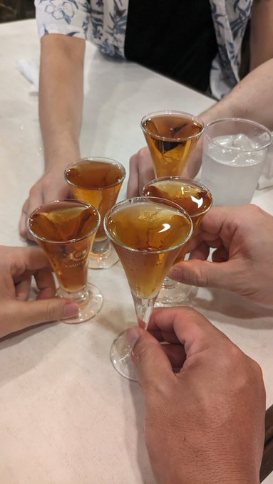 電気ブランでウェーイ🍻 