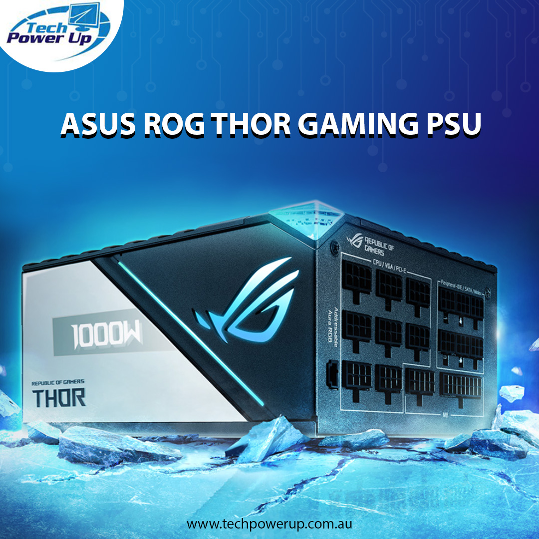techpowerupau's tweet image. Power supplies are the heartbeat of every gaming rig, and we've got something special for you. 🔥

Buy Now: techpowerup.com.au/products/asus-…

#GamingPower #ROG #rogthor #playallyourgames #beyondfast #powersupply #asusrog  #TechPowerUpAU #Australia