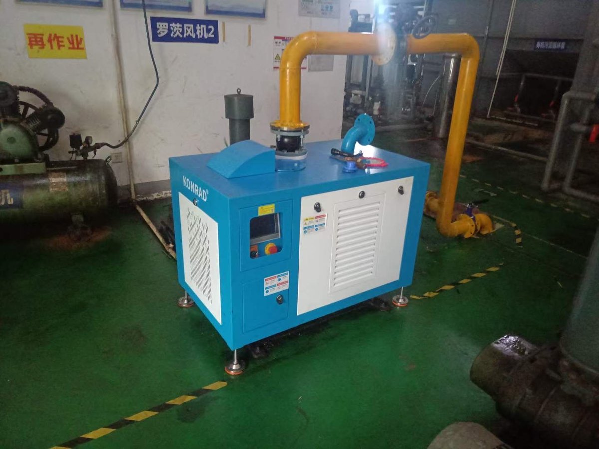 RAETTSblower's tweet photo. 1 set of EXPL7.5-04B 5.5kw air bearing blower, installed in Huizhou Great Wall Development Technology Co., Ltd., used for STP aeration, smoothly operation now.
#RAETTS #wastewatertreatment #turboblower https://t.co/6vLSYYx4uT