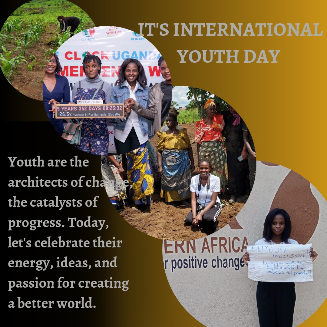 JemimahKasibbo's tweet photo. Hey,
It's International Youth Day! 🌍🌟
As a youth, I refuse to be a bystander.
Today, let's ignite change, amplify our voices, and shape a world where our dreams become reality. 💪🔥 ✨ #YouthDay #IgniteTheChange https://t.co/NjCgncOu8M