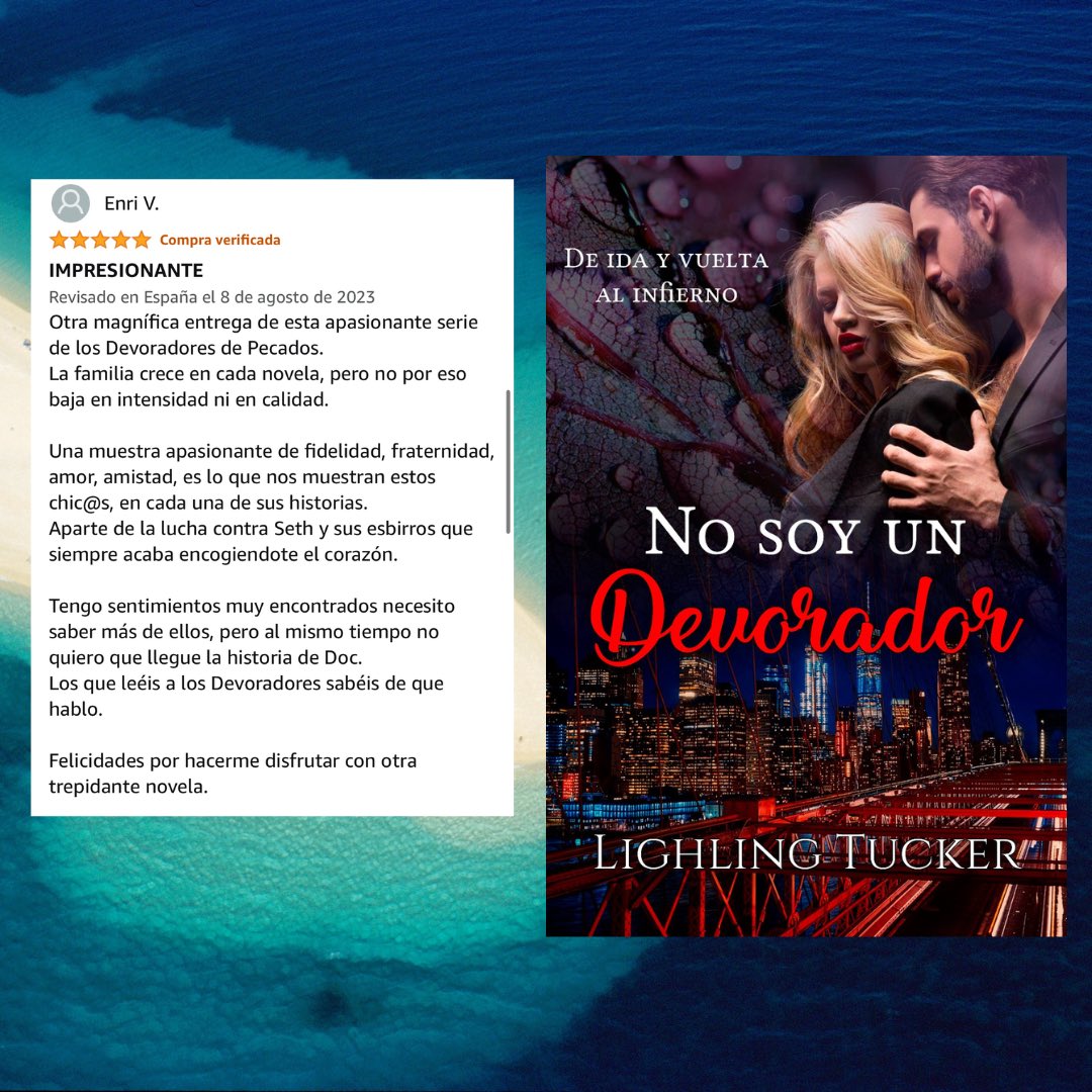Nuevas reseñas para Alma!!! 
Gracias por la acogida a los Devoradores, por seguir soñando con ellos y vivir una aventura más 🥰🥰🥰

#premioamazon2023 #romántica #amazonkindle #amazon #kindleunlimited #romantica #paranormal #libro