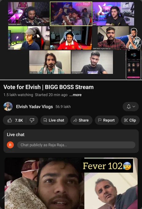 PandaGang03's tweet photo. Triggered higest live watching - 189k 🔥🔥🔥🔥

Elvish highest live watching - 150k 😭😭😭😭

Ye log kal compare kr rhe the YouTube watching vs insta watching 😭

Ab dekh li na asli power 🔥🔥
Jukh ke rehna pdega 🔥🔥🔥❤️

#AbhishekMalhan #FukraInsaan #VoteForAbhishek #BBOTT2 https://t.co/S43Obhsfzc