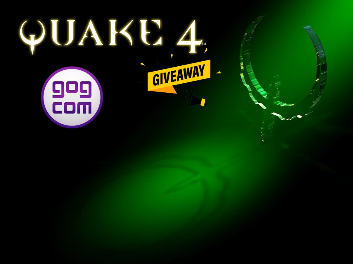 🎁#GIVEAWAY - Quake 4 (1x GOG key)

How to enter:🎁
✅Follow Me & youtube.com/tongueless
🔀RT

⏰1 winner will be picked on 14th 12pm CET

#Giveaway #FreeGameKeys #FreeGames #RealGrampsGiveaway