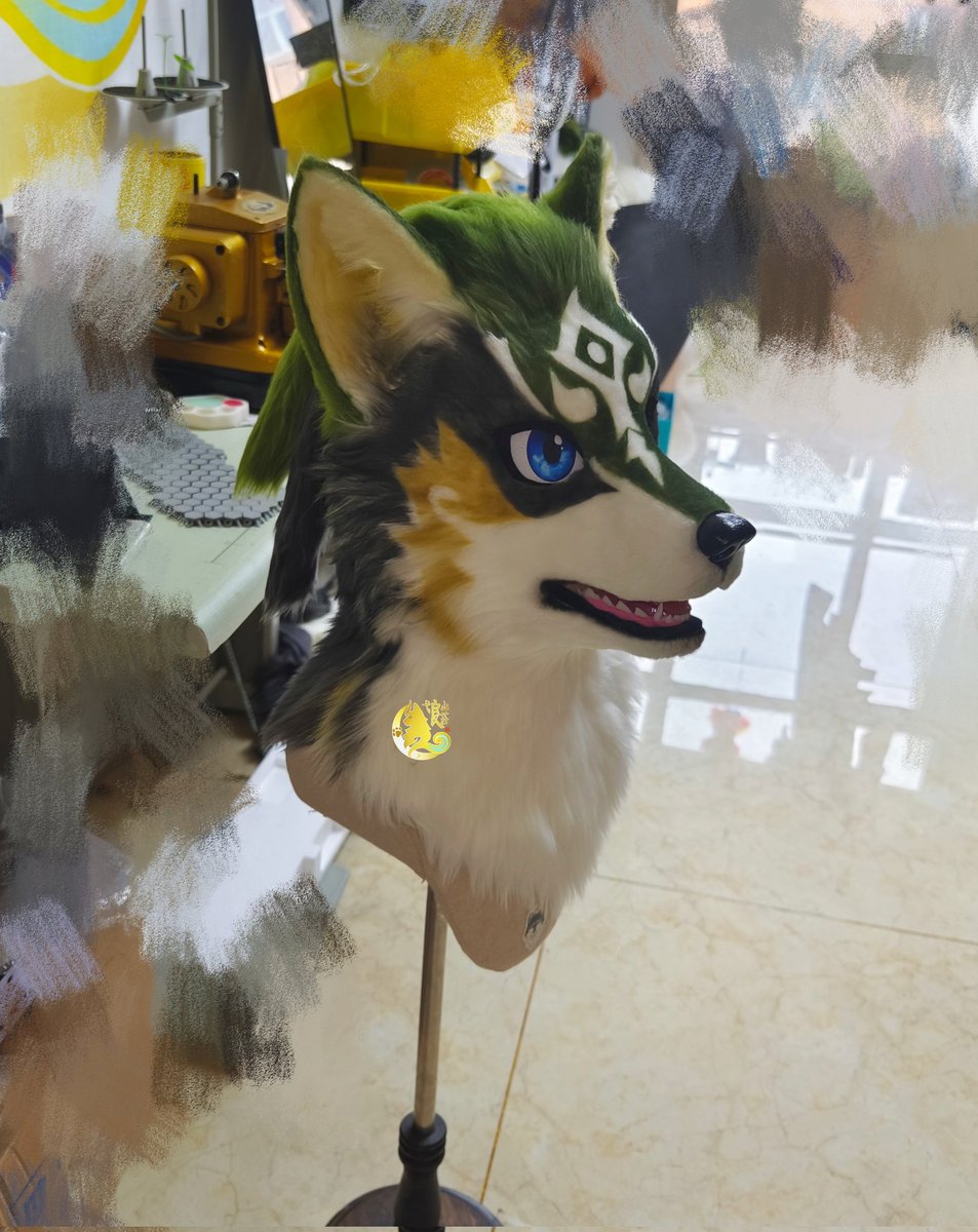 Garfi_LYL's tweet photo. 终于做完了😭这花纹太折磨了 #Zelda  #cosplay #FursuitEveryday https://t.co/VRkGTyfEeO