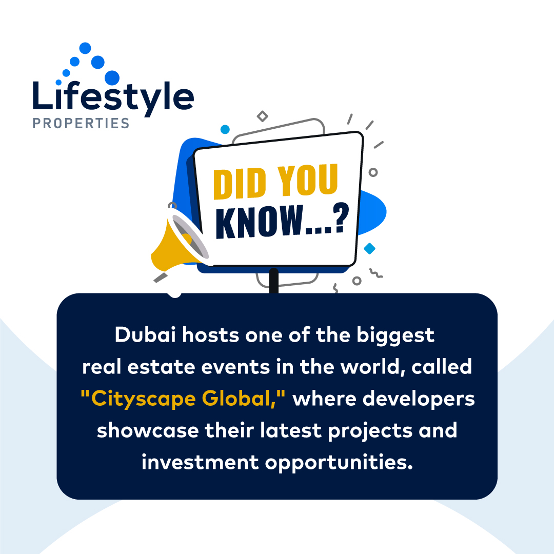 Here are some lesser-known facts about Dubai’s Real Estate.

#didyouknow #didyouknowthis #facts #factsdaily  #realestatefacts #dubaiproperties #househunting #propertyinvestment #PropertyListingSite #HomeSearchOnline #HouseListingPlatform #PropertyMarketplace #lifestyleproperties