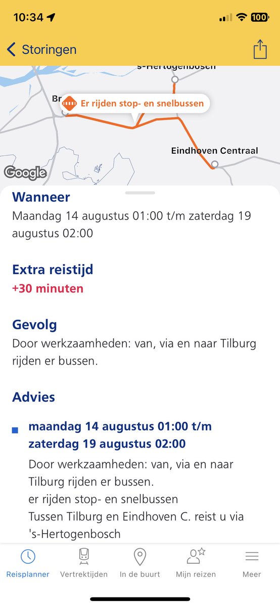 marcvb_bridge's tweet photo. @NS_online @treinreiziger Ik keek naar de informatie over aankomende werkzaamheden in Tilburg: waarom zou je tussen Tilburg en Eindhoven via Den Bosch moeten reizen? In het lijstje met vertrekplaats van de bussen ontbreekt Tilburg zelf. https://t.co/yaFGwhQ1LD