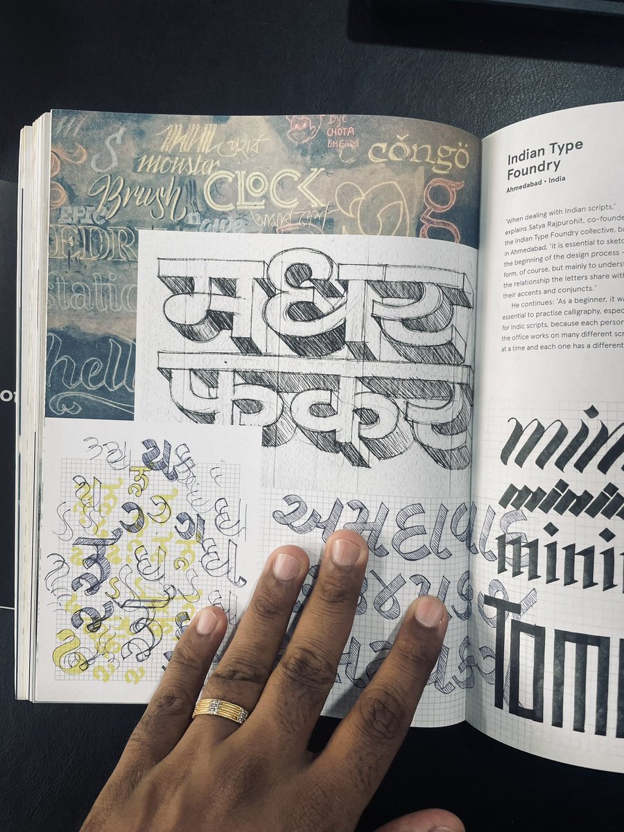 Got this book recently, saw @itfoundry in it, and obviously the the first word I noticed was a bad word in Hindi.