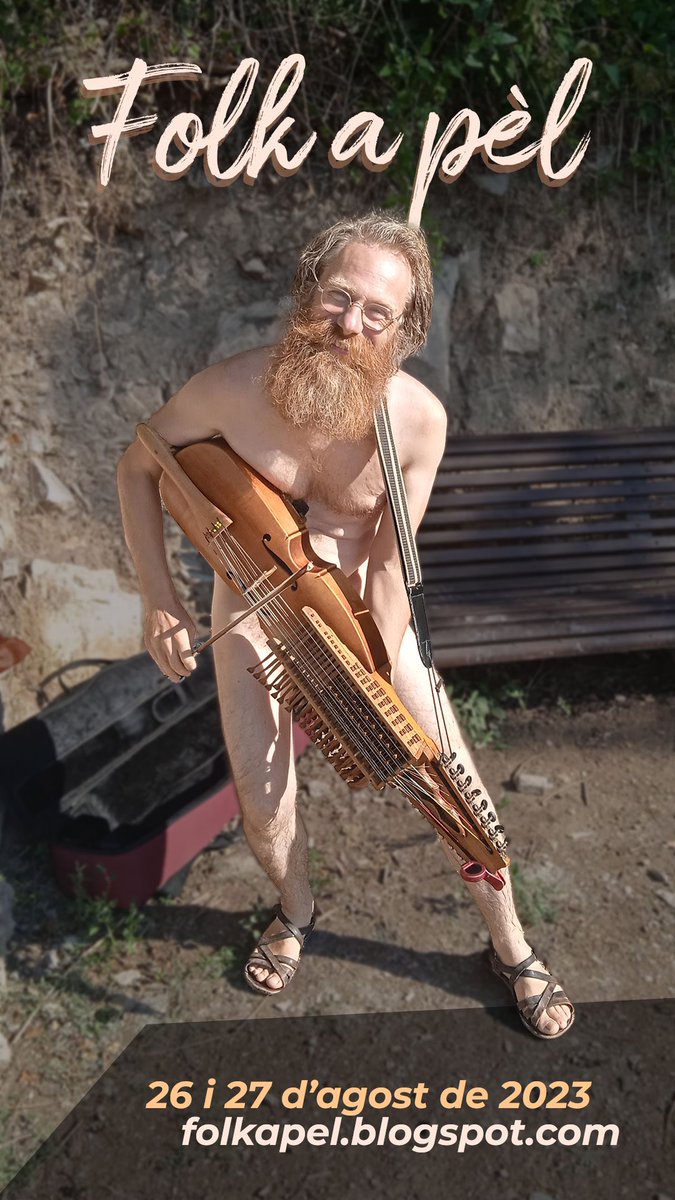 Festival Folk a Pèl: 26 i 27 d’agost, a la Catalunya Nord. 

Ja som uns quants Marinudistes apuntats! Si t’hi vols afegir contacta amb <a href="/vicensroger/">Roger Vicens</a> 

Més info a: folkapel.blogspot.com

#FolkAPèl #ballfolk #nudisme #naturisme #estimaelteucos #senseroba