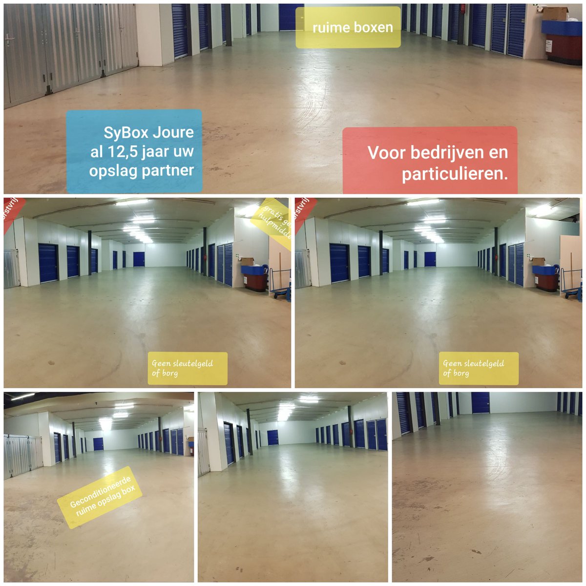 SyBoxJoure's tweet photo. Direct #opslagruimte nodig? Wij zijn in de bouwvak vakantie open.
Google: SyBox Joure voor een direct aanbod.
https://t.co/m62BDeuMB9
#inboedel #opslag #vakantietip #inventaris #premium #budget #vertegenwoordiger #bedrijf en #particulier https://t.co/DmnoHy80LX