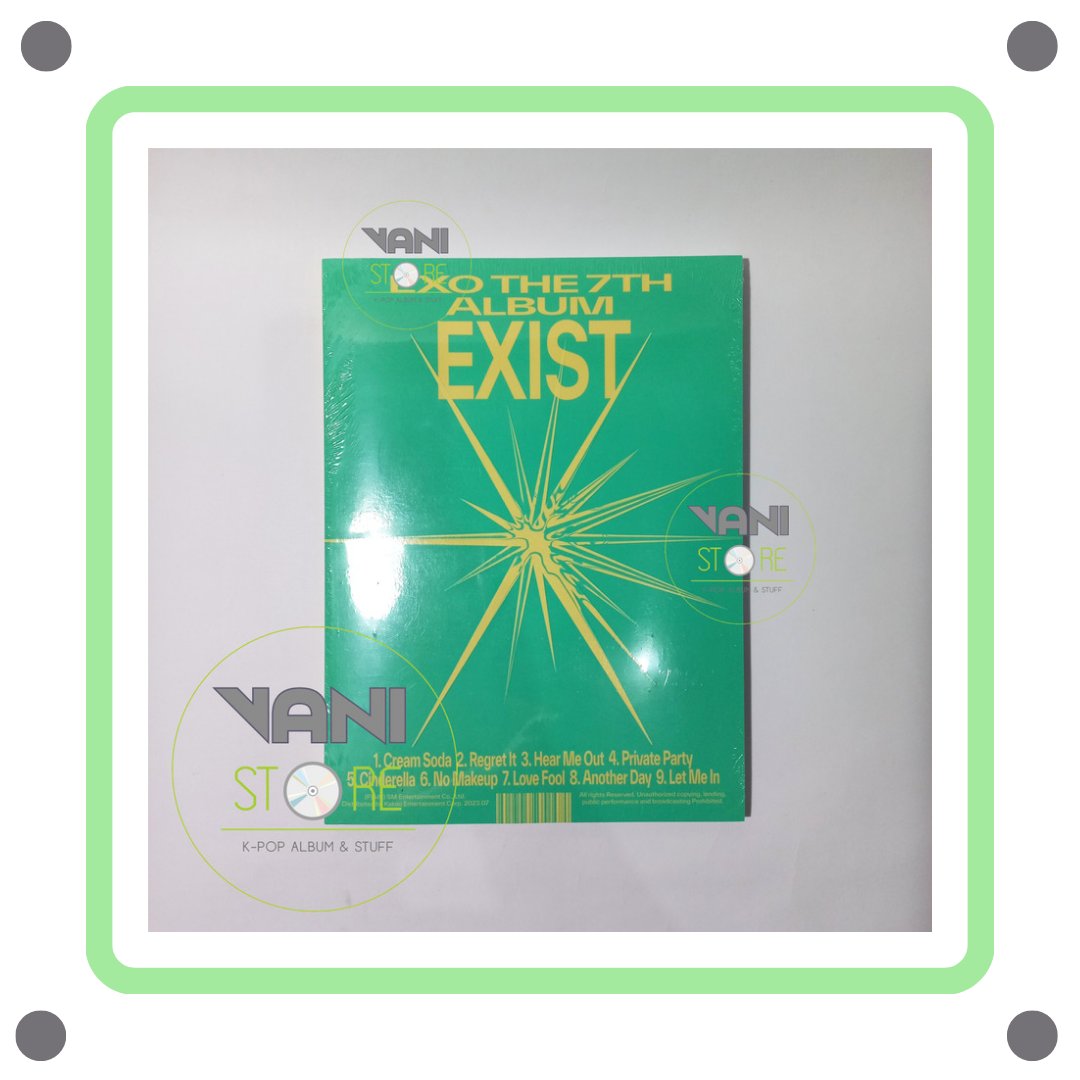 vanikpopstore's tweet photo. [READY STOCK]
#EXO - EXIST (Photobook - O ver.) [+POSTER]

Price : Rp 320.000
SHOPEE ✅️

Details : cek foto

#vanistorereadystock #EXIST #EXO_EXIST #엑소 #exoexist #exoalbum #kpopalbum #albumkpop #kpopshop #kpopstore #kpopshopina #kpopstoreina https://t.co/6b3Pp5zleG