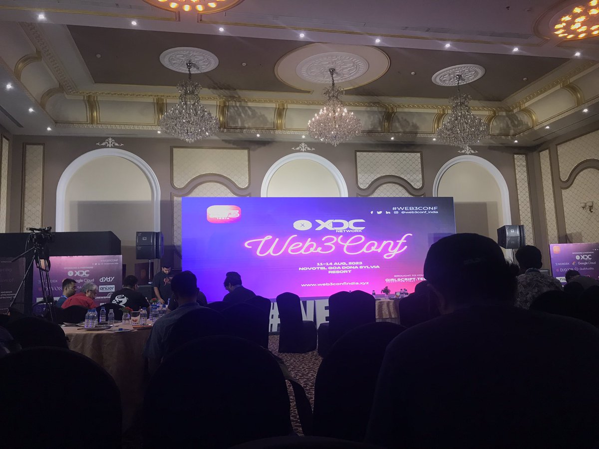 AdarshMoradiya's tweet photo. Finally at @web3conf_india https://t.co/kBiLlSoW1Q