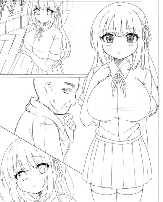 #c102
22ページほどのらくがき本無配出ます!
清楚なjkがおじ堕ちする話です
友達に4ページ寄稿してもろてます🙇🏻‍♀️ 