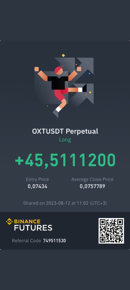 #OXT TELEGRAM KANALINDAN PAYLAŞTIĞIM #OXT İŞLEMİNDE %100 KAR ORANINA ULAŞTIK VE DOSTLARIMLA GÜZEL KAZANÇLAR SAĞLADIK. FAYDALANANLARA BEREKETLİ OLSUN🔥💵 SİZLER DE BU TÜR İŞLEMLERDEN FAYDALANMAK İÇİN LİNKİ BIRAKIYORUM t.me/PARSALFATRADER #BTC #ETH #BNB #LPT #KNC #HIGH