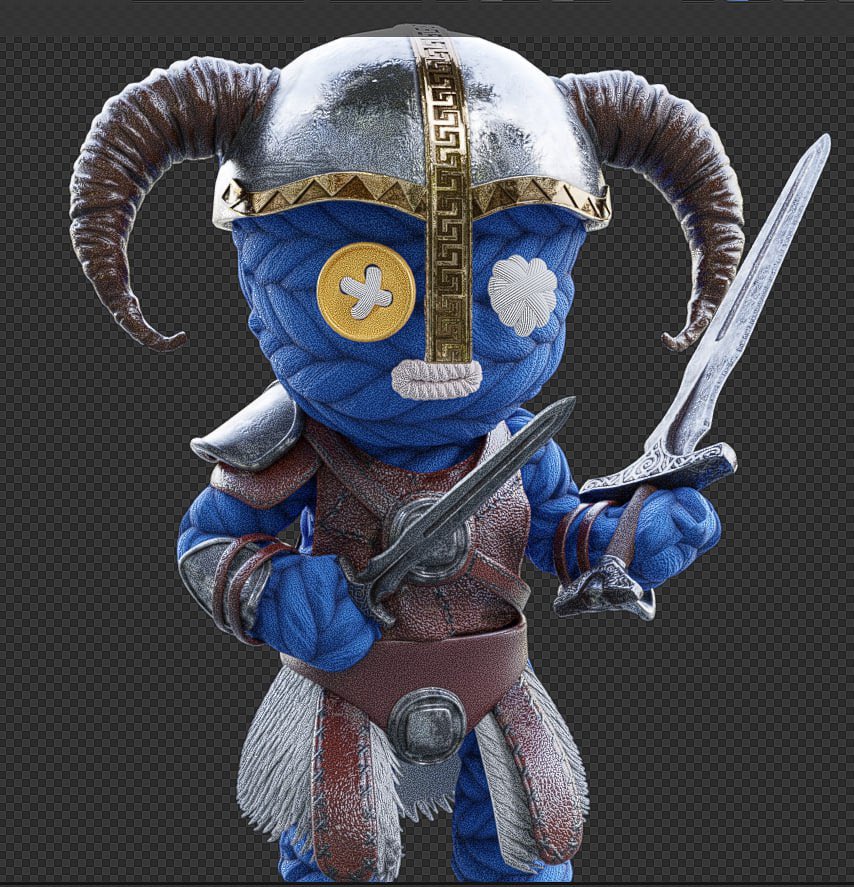 I just had a meeting with my friend from the team at Knfty (he's in the attached image, by the way) and it seems like a huge new wave of activities is coming. 🔥🧶