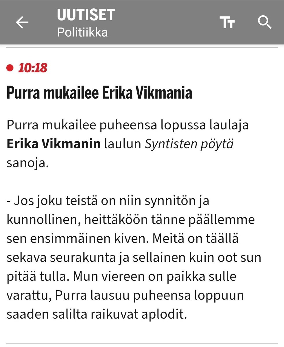 Niin tässä siis tosiaan mukaillaan suomalaista 2000-luvun popparia, ei esim. raamattua?

Niin ne copyrightit vanhenee 😁