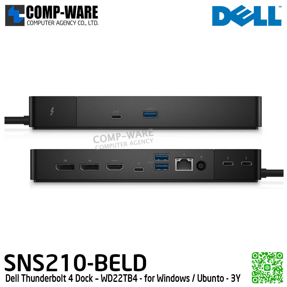 compware's tweet image. Dell Thunderbolt 4 Dock – WD22TB4 - for Windows / Ubunto - 3Y Warranty - SNS210-BELD
--
สั่งซื้อได้ที่ &amp;gt;&amp;gt; compware-agency.com/p/4728
--
#compware #saimai #ร้านคอมสายไหม #อุปกรณ์คอมพิวเตอร์ #Dell #WD22TB4 #Thunderbolt4 #SNS210BELD #DockingStation #sparepart