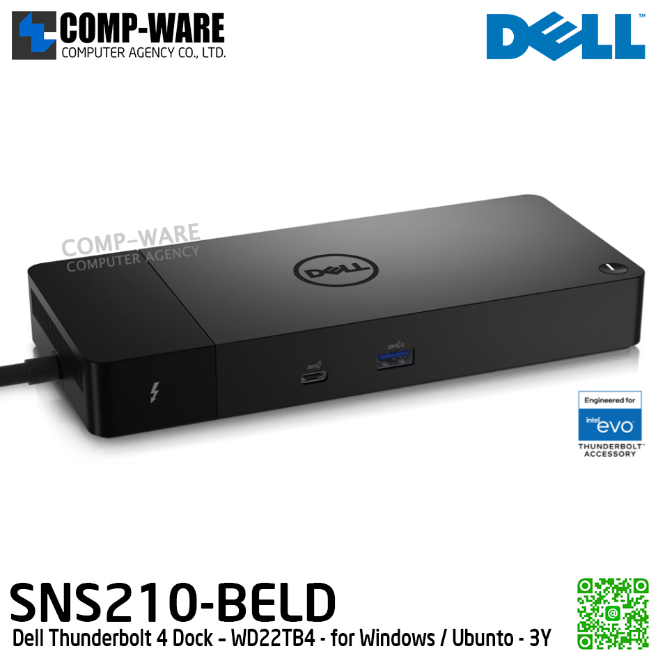 compware's tweet image. Dell Thunderbolt 4 Dock – WD22TB4 - for Windows / Ubunto - 3Y Warranty - SNS210-BELD
--
สั่งซื้อได้ที่ &amp;gt;&amp;gt; compware-agency.com/p/4728
--
#compware #saimai #ร้านคอมสายไหม #อุปกรณ์คอมพิวเตอร์ #Dell #WD22TB4 #Thunderbolt4 #SNS210BELD #DockingStation #sparepart