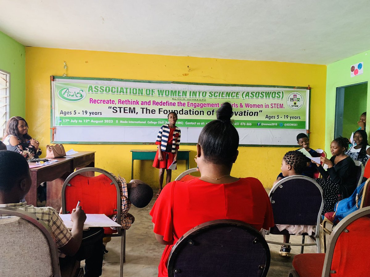 Association Of Women Into Science -ASOWOS tweet media