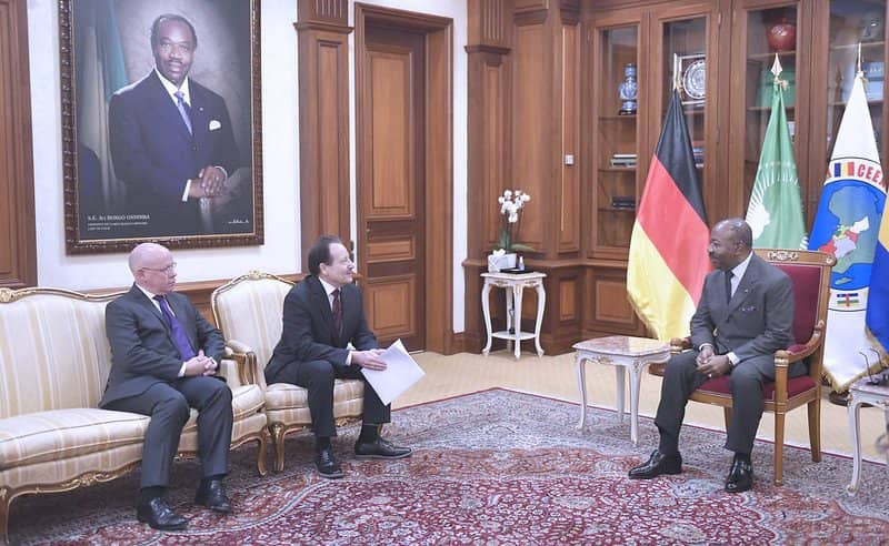 Allemagne au Gabon tweet media