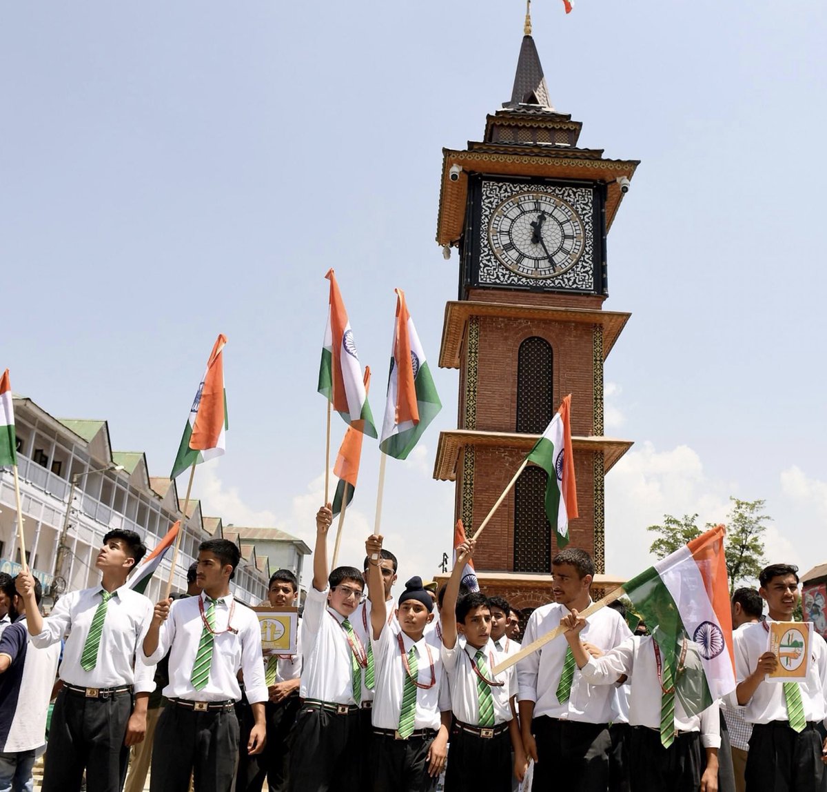 Clock tower, Lal chowk today.