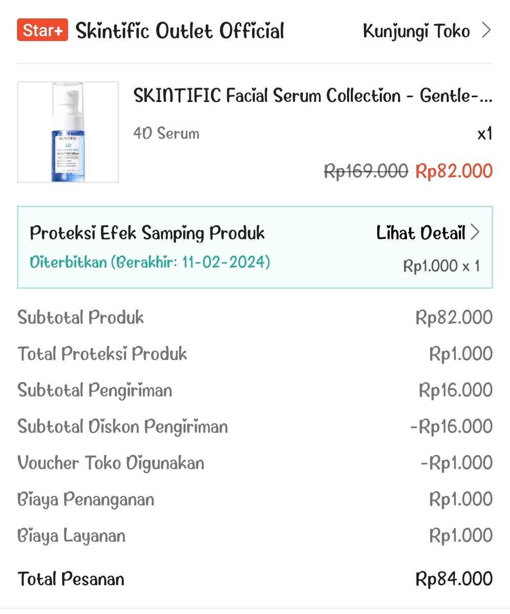 Naitomeow's tweet photo. WTS preloved skincare
•Skintific 4D Hyaluronic acid 20ml 
Harga asli: 84k 
Harga jual: 70k
Baru dipake 1x aja atau takaran 3 pump, isinya masih banyak. 
Expired masih lama 13 des 2025.

Domisili Banten. 
Bisa free ongkir pakai shopee. 
#ZonaBU #PrelovedSkincare #Skintific https://t.co/e7UQleVVia