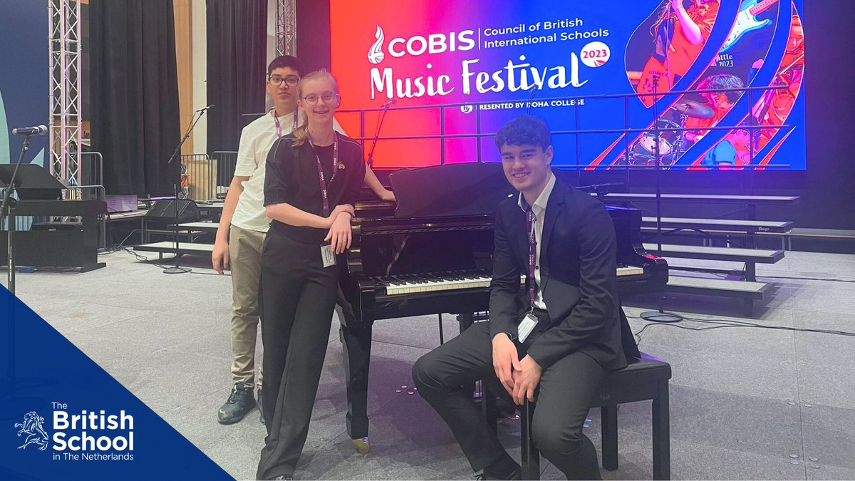BSNetherlands's tweet photo. Well done 👏 to all the BSN students who recently took part in this year’s @COBISorg Music Festival! 🎶

Four of our students were awarded with First Prize, Runner-up &amp; a Special Mention. Congratulations 🎉

📖 Read more: https://t.co/b7w9OBYmMg

@BSNMusicDepts 

#BSNMusic https://t.co/RMFuda2QUY