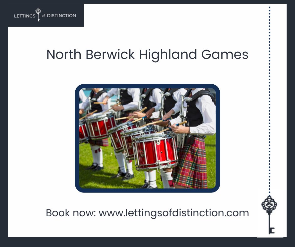Today is the North Berwick International Highland Games 🏴󠁧󠁢󠁳󠁣󠁴󠁿  We look forward to seeing your photos from the event - share them with us below 

[📷 Visit Scotland]

#VisitEastLothian #NorthBerwick