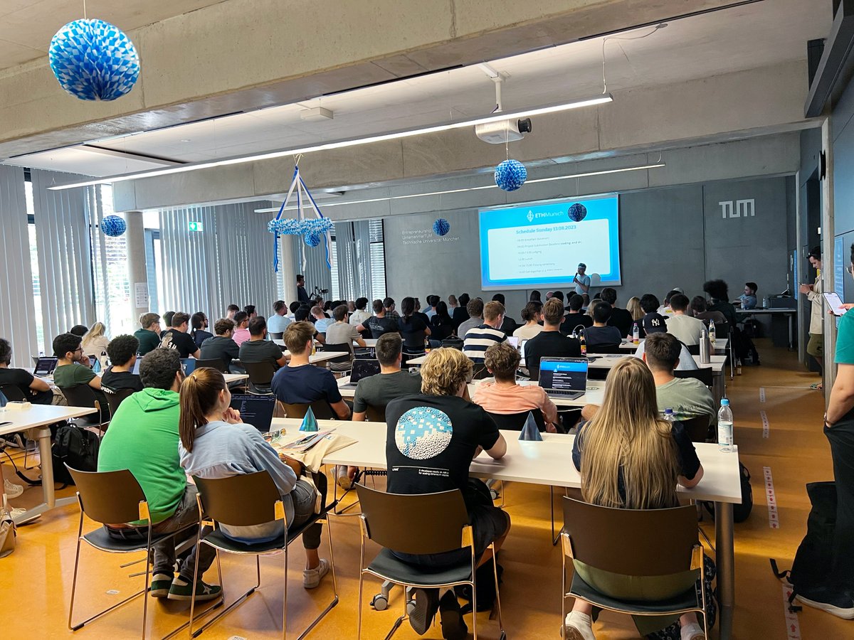 bernhard_eth's tweet photo. #ETHMunich
300 minds, 1 mission: Envisioning the future of blockchain & exploring untapped concepts as a community.
The atmosphere on the first day of the ETHMunich Hackathon yesterday inspired me. https://t.co/8WRafU6b4l