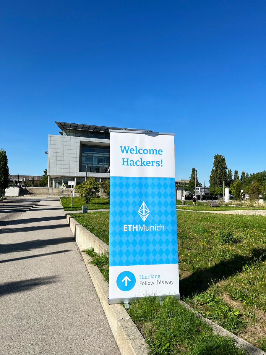 bernhard_eth's tweet photo. #ETHMunich
300 minds, 1 mission: Envisioning the future of blockchain & exploring untapped concepts as a community.
The atmosphere on the first day of the ETHMunich Hackathon yesterday inspired me. https://t.co/8WRafU6b4l