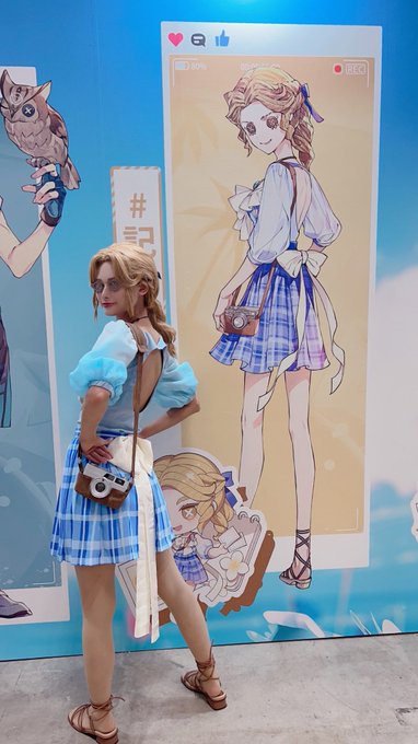 Twitterのコスプレ画像1