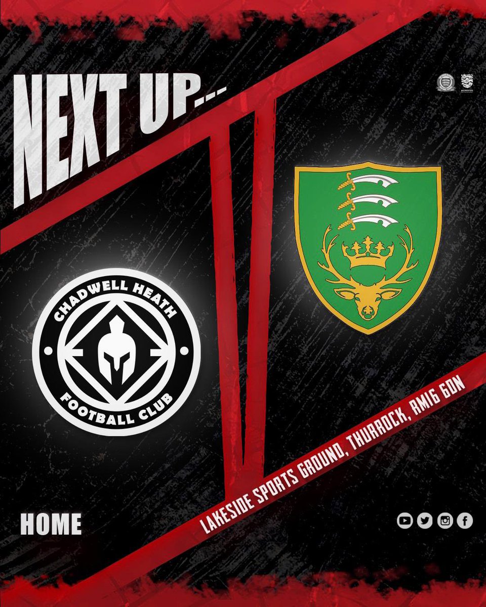 It’s MATCHDAY!! The start of the @EssexAllianceFL Senior Division (Step 7) for the 2023/24 Season. @CH_SpartansFC 🆚 @chingfordafc ▪️Kick Off 3pm ▪️Saturday 12th August ▪️Lakeside Sports Ground, RM16 6DN #SupportLocalFootball #NonLeague #nonleaguefootball #EAL