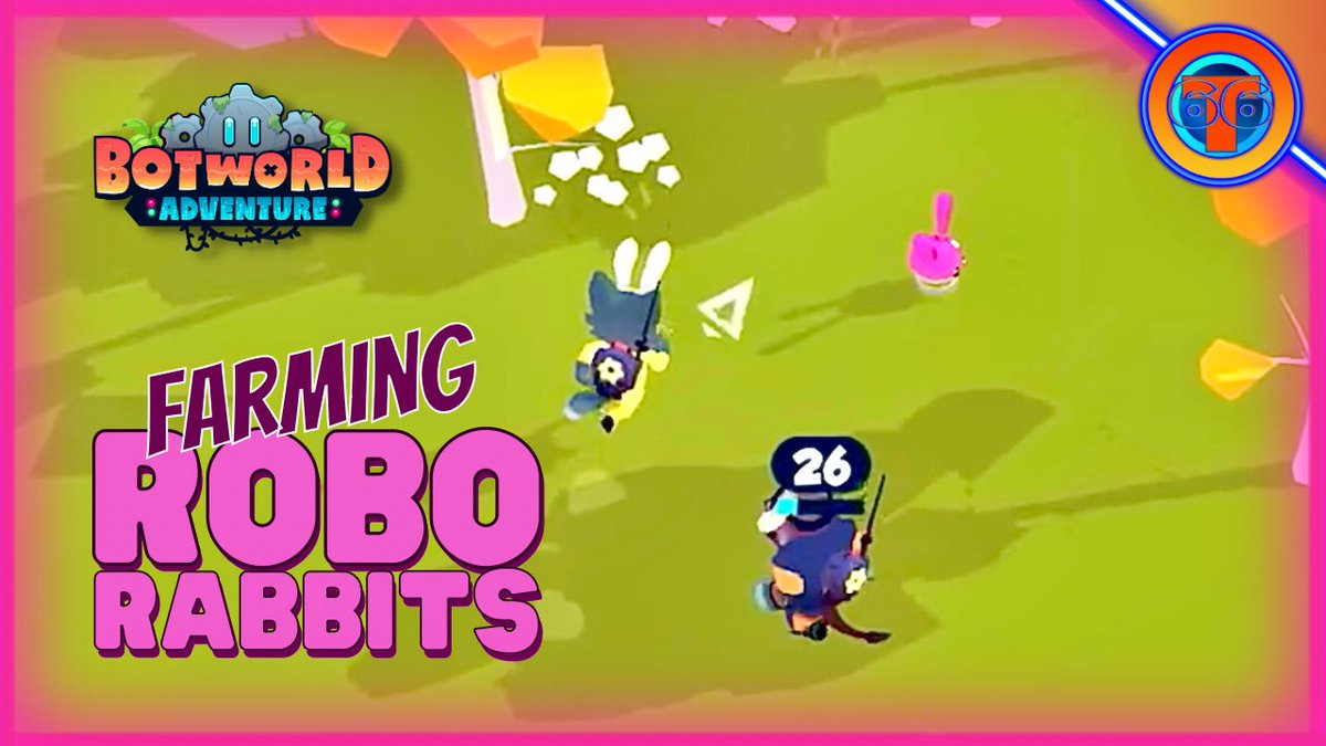 TcTig's tweet photo. Those pesky Robo Rabbits are back!  Here’s how to farm them… easy peasy 🐇 
🎥 https://t.co/oACzZMgMfe

@BotworldGame #MobileGame #indiegame #BotworldAdventure #FreeToPlay https://t.co/ifJb7lnKid