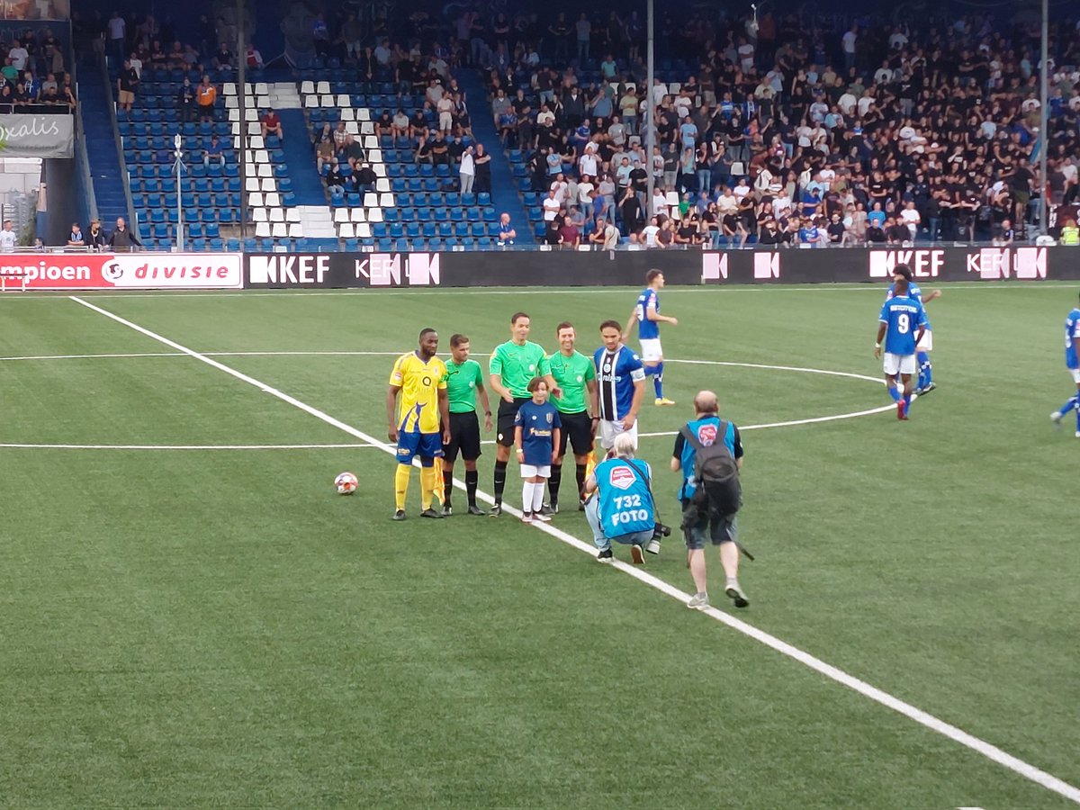 Gisteren erg leuke Brabantse derby Den Bosch tegen Oss gezien!