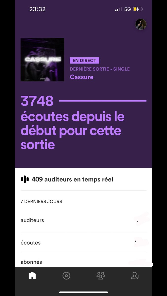 3700 stream la première journée, c’est léger direction les 10k 📈🌪️