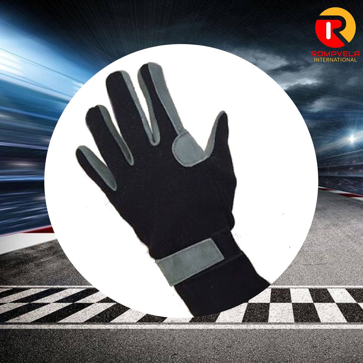 rompvelaint's tweet image. 🌪️🏁 Our racing gloves are engineered for victory. Get the grip you need to conquer every turn and achieve your racing dreams. 🧤🏆
 #EngineeredForVictory #ConquerTheTurns #Rompvela 
Manufacturer &amp;amp; Exporter of Sportswear, Fitness wear, and Fitness Gear.
Email: info@rompvela.com