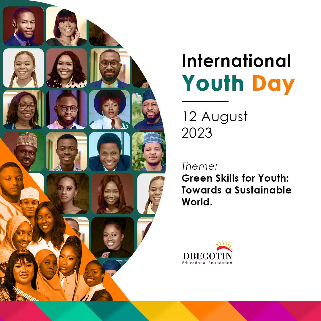 Dbegotin_'s tweet photo. Happy International Youth Day!๐๏ธ
Today, we celebrate the dynamic energy of youth shaping a sustainable future. ๐ฟ๐
Let's amplify their voices and support their dreams for a planet-friendly tomorrow. ๐
#InternationalYouthDay2023
#GreenSkills #Education #TeamDEF #Dbegotin https://t.co/xEmOoJEQ6U