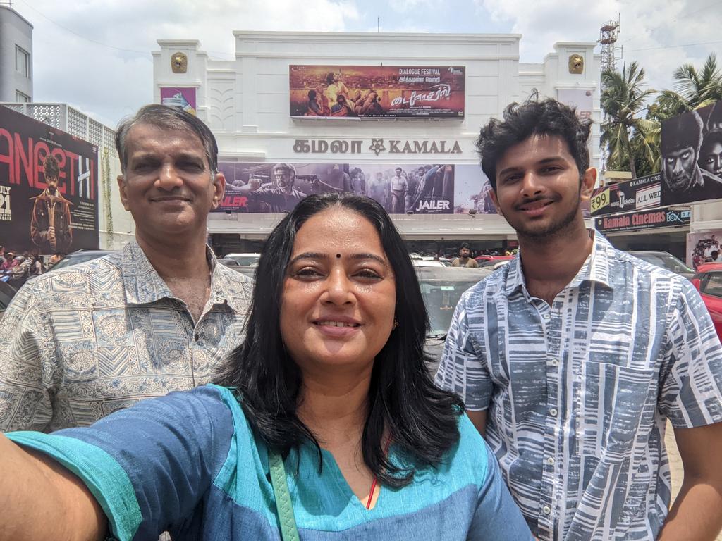 Anupama Kumar (@anupamakumarone) on Twitter photo #jailer #thalaivaa
Thoroughly enjoyed #Jailer.. a good thalaivar film after a long time π..
<a href="/rajinikanth/">Rajinikanth</a>
<a href="/Nelsondilpkumar/">Nelson Dilipkumar</a>
<a href="/Dr_Shivrajkumar/">Dr.Shivrajkumar</a>
<a href="/Mohanlal/">Mohanlal</a>
<a href="/anirudhofficial/">Anirudh Ravichander</a> #jailer #thalaivaa
Thoroughly enjoyed #Jailer.. a good thalaivar film after a long time π..
<a href="/rajinikanth/">Rajinikanth</a>
<a href="/Nelsondilpkumar/">Nelson Dilipkumar</a>
<a href="/Dr_Shivrajkumar/">Dr.Shivrajkumar</a>
<a href="/Mohanlal/">Mohanlal</a>
<a href="/anirudhofficial/">Anirudh Ravichander</a>