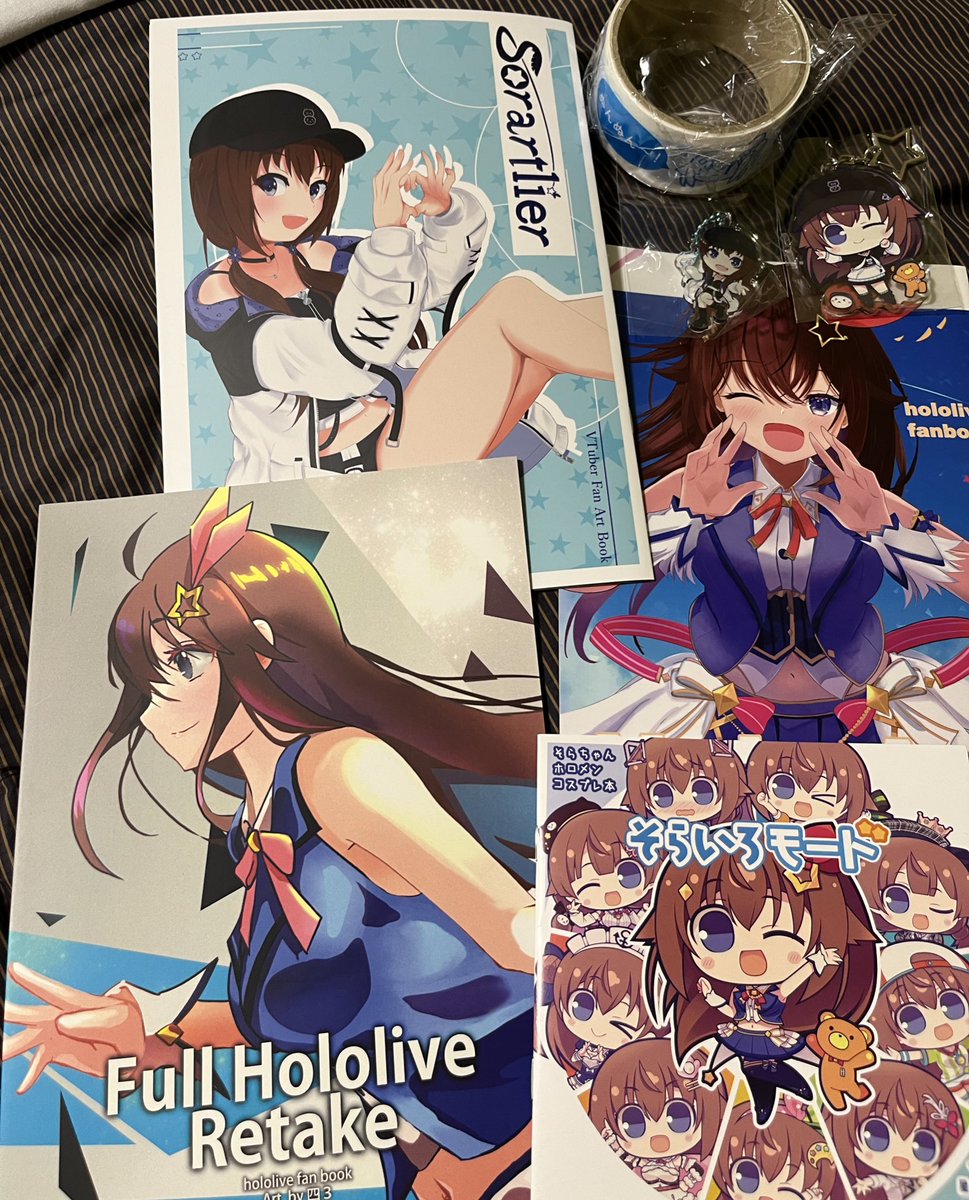 そらちゃんグッズ 色々買えもうした ぬん