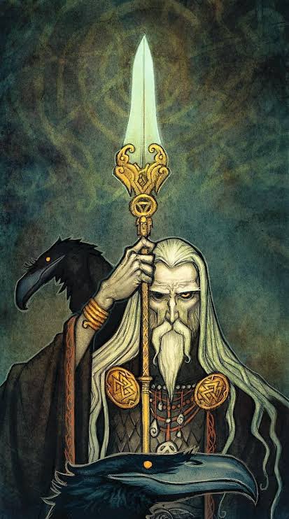 -I’m The All-father Odin 
-King of Asgard 
-Creator of the Nine realms 
-God of war,magic,wisdom,knowledge and poetry 
-Father of Thor,Baldr,Vidar,heimdall,Hodr,Váli
- I sacrifice my eye to see and know everything happens 
- I want answers and i will never stop looking for it