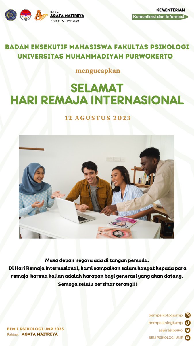BEM F.Psikologi UMP (@aspirasipsiko) on Twitter photo 