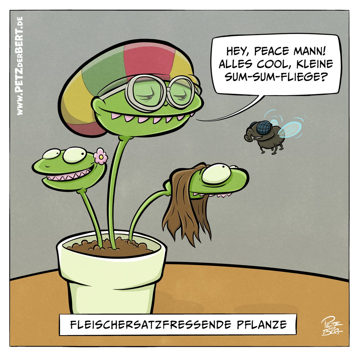 PetzDerBert's tweet photo. Momentan gibts leider nur Fastfood aus dem Archiv, bald wird aber wieder frisch zubereitet. #cartoon #veggie #vegan https://t.co/lNUHnNt8XN