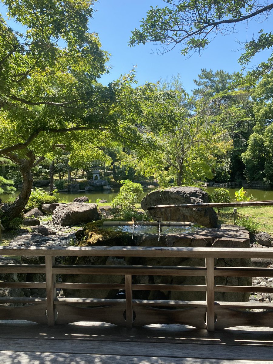 ItoAizen's tweet photo. 日本庭園はどこがいい？と聞かれた時は
チャラ箱が好きなら徳川庭園、音箱が好きなら白鳥庭園。と答えてる😉 https://t.co/bD95kDjeDU