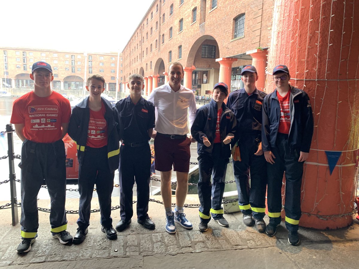 ⁦@HFRS⁩ superb Fire Cadet team at the national Cadet Games ⁦@MerseyFire⁩. I've adopted them as my local team