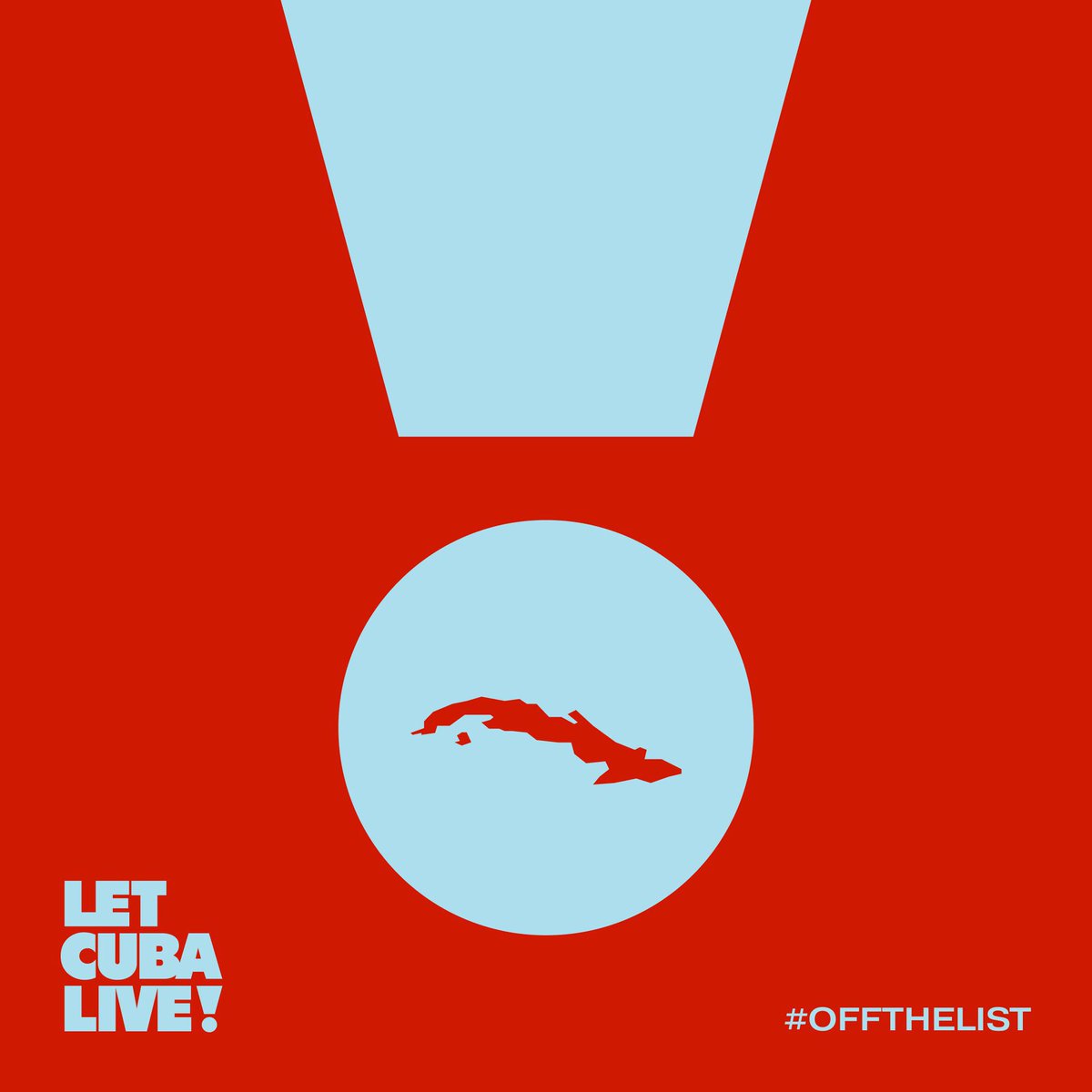 AlbaBlanco_BDN's tweet photo. Seguim exigint la fi del bloqueig i que #Cuba desaparegui de la llista de països terroristes #FueraDeLaLista #Ofthelist #CubaViveyVence https://t.co/EAJX010zae