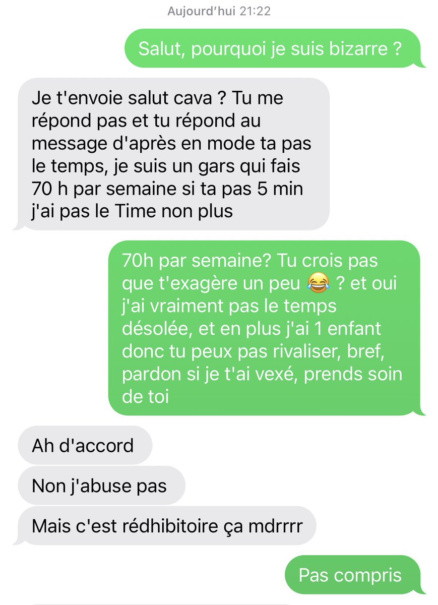 cocaineblanche's tweet image. Le mec du boulot qui se vexe car je ne répond pas à ses avances et qui me dit « c’est rédhibitoire » car j’ai un enfant 🚮 alors que moi c’est rédhibitoire car il pue de la gueule