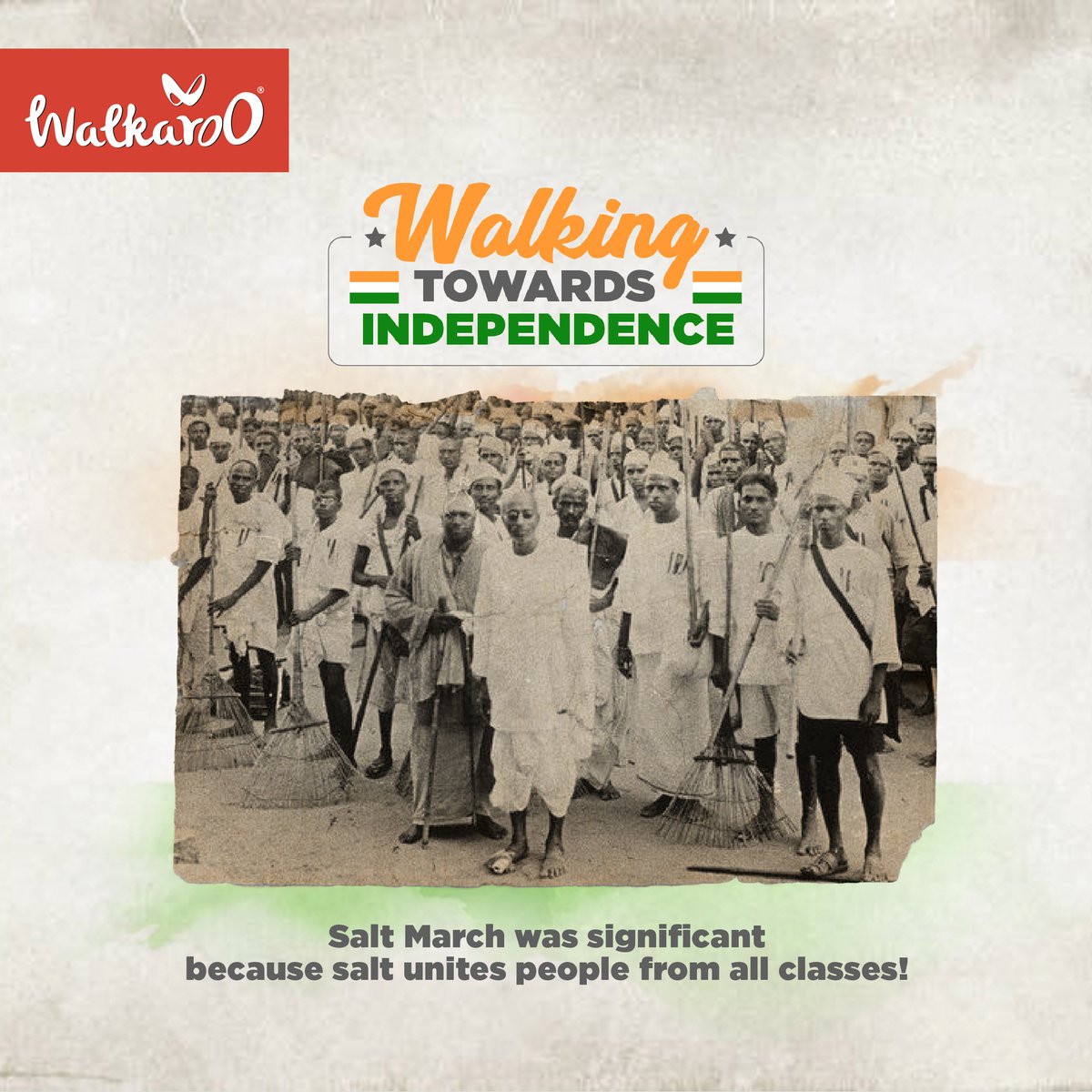 As you can see here, people from walks of life joined the salt march. All were united and strong-willed.
#independenceday #india #august #freedom #august #fifteenthofaugust #independence #indian #jaihind #patriotic #photooftheday #Walkaroo