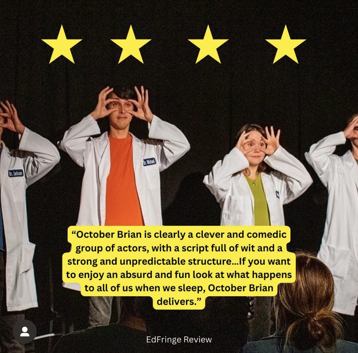 The Dreams of You 😴👹 Edinburgh Fringe tweet media