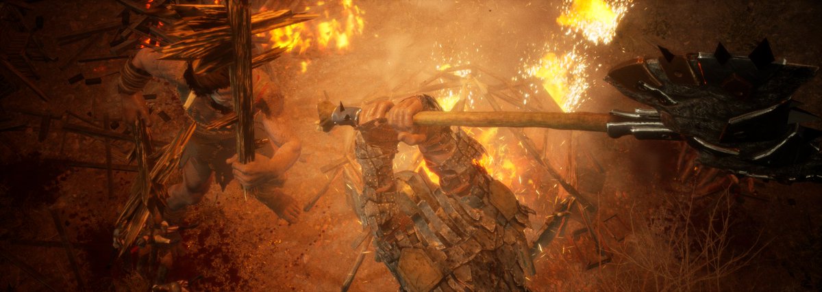 #ScreenshotSaturday ☀️🔥
⬇️ Show us your games!
🔁❤️ Like and retweet
🎮 Check out Giants Uprising here: bit.ly/38w0c6V

#UnrealEngine #indiegame #gamedev #indiedev