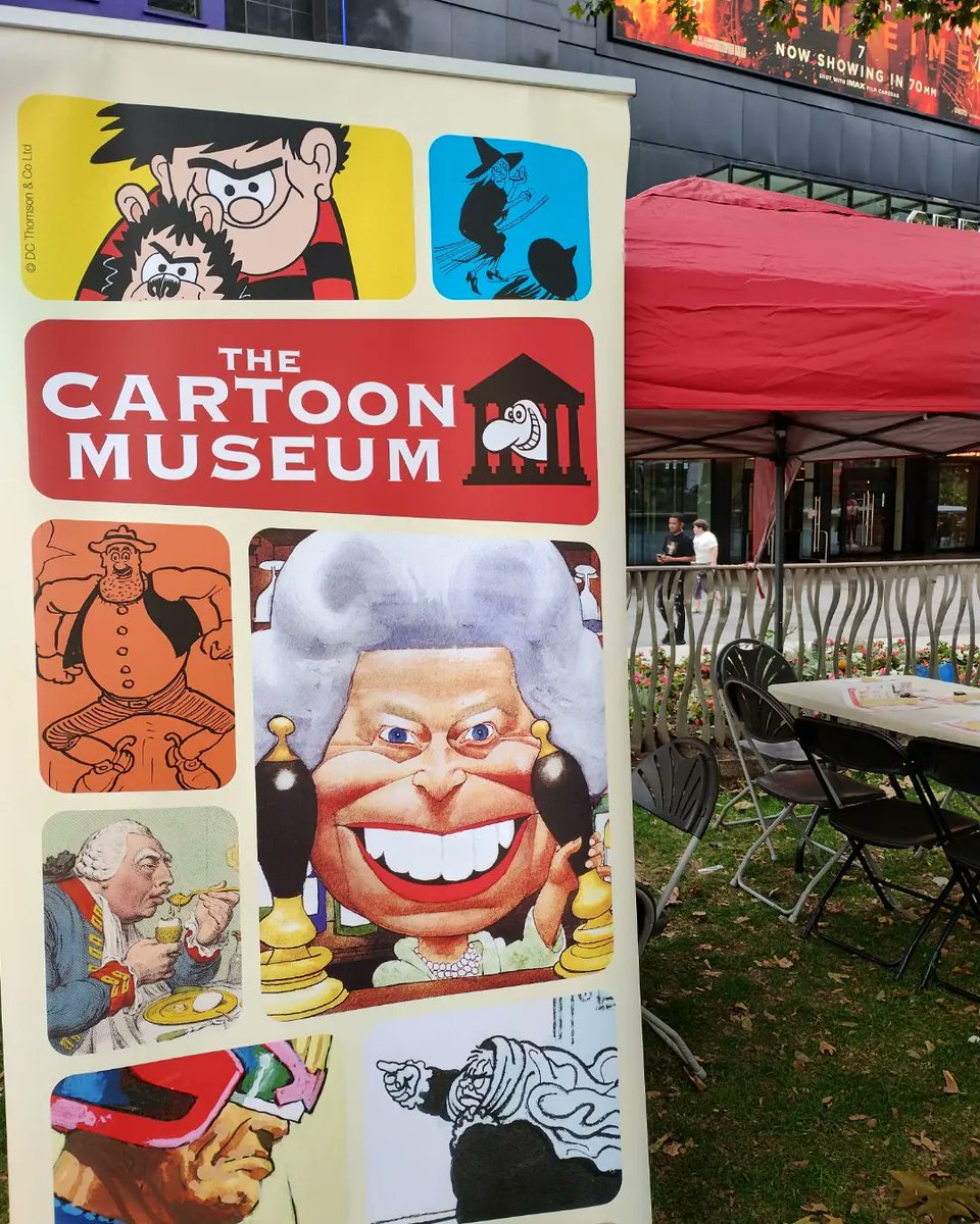 Cartoonmuseumuk's tweet photo. TODAY ONLY the Cartoon Museum is at Leicester Square model-making Gromit with @aardman masters and you can join in for FREE https://t.co/1NvL9Hmc5Q